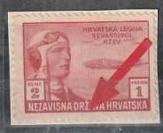 N.D.H.HRVATSKA LEGIJA SEVASTOPOL-RŽEV MARKICA S GREŠKOM