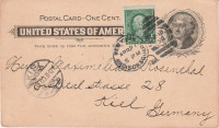 USA DOPISNICA USA 1900