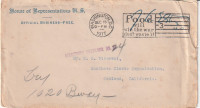 USA PISMO HOUS OF REPRESENTATIVES WASHINGTON-OUKLAND CAL.1917