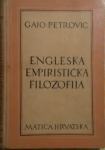 Gajo Petrović - Engleska empiristička filozofija