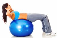 Pilates Lopta 65 cm Fitnes Fit Ball Lopta