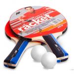 Set 2 Rekete i 2 loptice Za Stolni Tenis