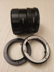 Macro extension tube rings za Nikon