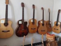 Kolekcija akustičnih i električnih gitara ručni radovi
