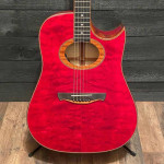 Samick CRLY50CE Red Maple Dreadnought Acoustic-Electric