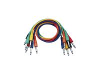 [PC-001-0075] Kabel 6,3mm mono M / 6,3mm mono M, set 6 komada, 0,75m