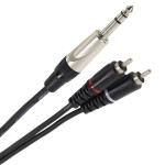 Plugger Kabel Y Jack M Stereo - RCA M 1.50m Easy