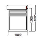 AKCIJA - ROLETA 100x120 PVC - TVORNIČKE CIJENE - NAJJEFTINIJE U HR