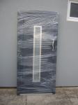 pvc ulazna vrata 100x210  (antracit boja) s rukohvatom