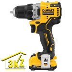 DeWalt DCD701D2-QW, kompaktna AKU bušilica 2x12V/2.0Ah - BRUSHLESS