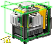 DeWalt DCE089D1G, 3D samonivelirajući laserski nivelir - 360°