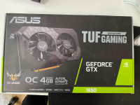 ASUS TUF Gaming GeForce GTX 1650 OC Edition 4GB GDDR6