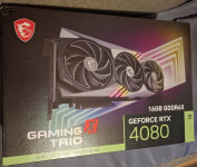 RTX 4080 MSI Gaming Trio