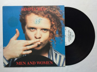 Simply Red ‎– Men And Women, LP ploča, Elektra/WEA 1987., EU izdanje