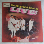 Vinyl Lp  Temptations ‎– Temptations Live!