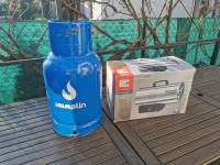 Plinska grijalica, plinski top, termogen, 30 kW, sa bocom i crijevima