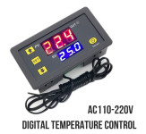 Termostat ac-220v 2xLED RELEJ dc12V inkubator sušara hlađenje -50°110°