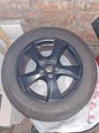 Prodajem NOVE gume KUMHO 205/60/R16 ljetne 4 kom. i crne alu felge