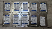 10x 250 GB, 3,5", SATA disk