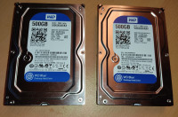 Western Digital Blue 500GB x 2