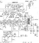 ECC83, 2x EL84, 2x AZ1 radio RIZ osnova za izradu pojačala