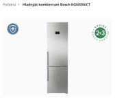 Bosch kombinirani hladnjak KGN39AICT Garancija