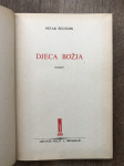 Petar Šegedin: Djeca božja. Beograd, Nolit 1960.