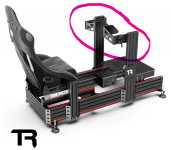 Trak Racer wheel mount Fanatec DD1 DD2