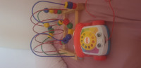 Fisher price telefon i drvena igračka didaktička