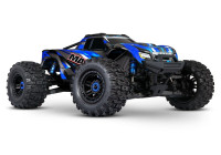 Traxxas Wide Maxx 1:10 4x4 (100 km/h) auto na daljinski, plavi - NOVO