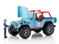 Bruder auto Jeep 4x4 plavi