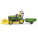 Bruder John Deere X949 vrtni traktor s priborom