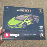 Diecast model KIT od 65 dijelova Lamborghini Sian 1/18 Burago