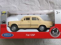 FIAT 125P (POLSKI PZ) NOVO oldtimer autić igračka Welly 1:32