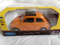 FIAT 500 NUOVA FIĆO oldtimer autić igračka model (NOVO) Welly 1:32