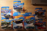 Hot wheels muscle cars