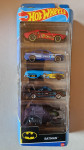 Hot Wheels BATMAN 5pack