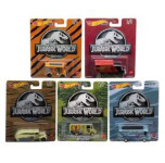 Pop culture jurassic world assortment mix box of 5 kom HOT WHEELS