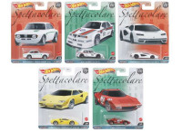 Spettacolare (Italian Cars), Car Culture Mix box of 5 HOT WHEELS