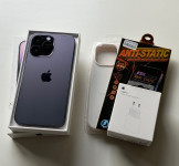 iPhone 14 Pro Max 256GB Purple (FULL SET OPREME / ODLIČNO STANJE)