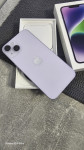 **Apple IPhone 14, 128GB**Purple**Odlicno stanje**