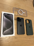 IPhone 15 Pro Max 512GB – s 2 orginalne maskice i zaštitnim staklom