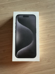 iPhone 15 Pro Black titanium