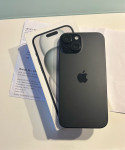 Apple iPhone 15, 128 GB, Black / Crni