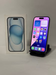 APPLE IPHONE 15 128GB RABLJENO RATE ZAMJENA BLUE #3707