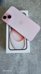 **Apple IPhone 15 Pink**128GB**stanje kao novo**