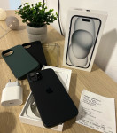 Iphone 15 Black 128GB - Garancija* Punjač, Maskice