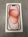 Iphone 15 Pink 128Gb Baterija 92% Gar:22.5.25