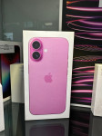 APPLE Iphone 16 128GB PINK Novo HR jamstvo 2god. + GRATIS OPREMA !!