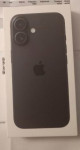 IPHONE 16 128GB BLACK NOVO ZAPAKIRANO HR RACUN